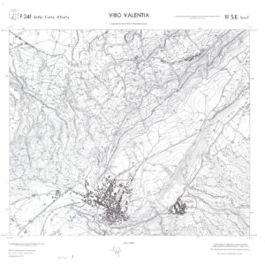 CALABRIA  FOGLIO 241 III SE SEZ C VIBO VALENTIA