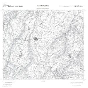 CALABRIA  FOGLIO 241 III SO SEZ B PANNACONI
