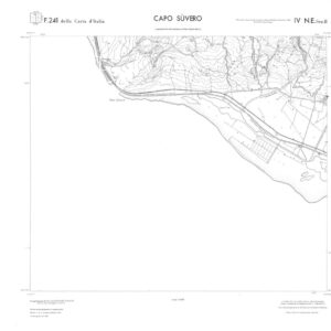 CALABRIA  FOGLIO 241 IV NE SEZ B CAPO SUVERO