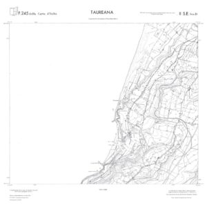 CALABRIA  FOGLIO 245 II SE SEZ D TAUREANA