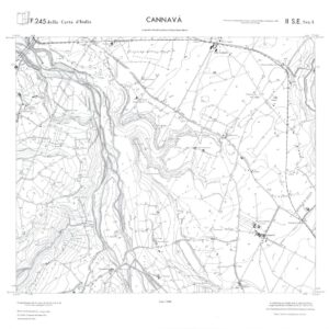 CALABRIA  FOGLIO 245 II SE SEZ A CANNAVA