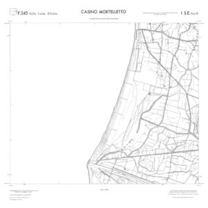 CALABRIA  FOGLIO 245 I SE SEZ B CASINO MORTELLETTO