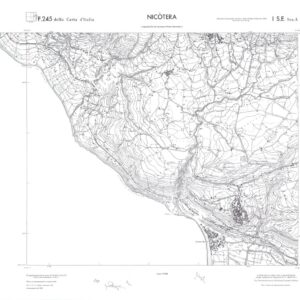 CALABRIA  FOGLIO 245 I SE SEZ A NICOTERA