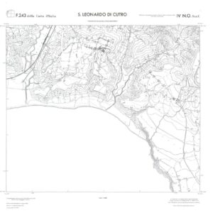 CALABRIA  FOGLIO 243 IV NO SEZ C S. LEONARDO DI CUTRO