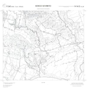 CALABRIA  FOGLIO 243 IV NO SEZ B BORGO SOVERITO