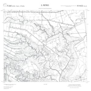 CALABRIA  FOGLIO 243 IV NO SEZ A S. PIETRO