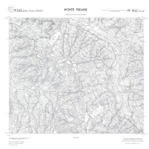 CALABRIA  FOGLIO 242 IV NO SEZ D MONTE TREARIE