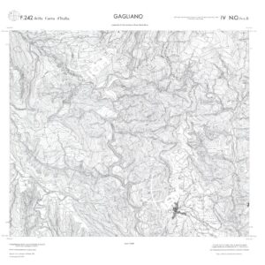 CALABRIA  FOGLIO 242 IV NO SEZ B GAGLIANO