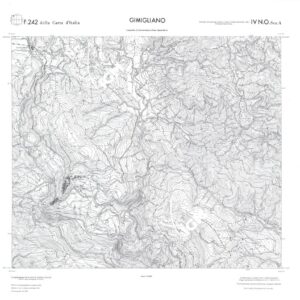 CALABRIA  FOGLIO 242 IV NO SEZ A GIMIGLIANO