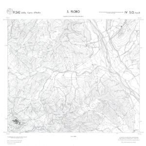 CALABRIA  FOGLIO 242 IV SO SEZ B S. FLORO