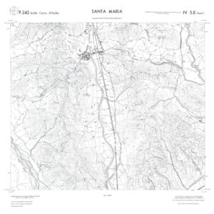CALABRIA  FOGLIO 242 IV SE SEZ C SANTA MARIA