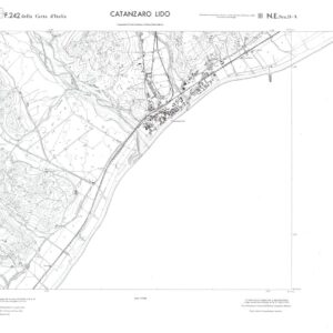CALABRIA  FOGLIO 242 III NE SEZ D-A CATANZARO LIDO