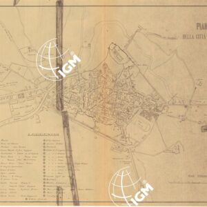 PIANTA DELLA CITTA' DI SPOLETO