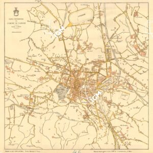 CARTA TOPOGRAFICA DEL COMUNE DI VARESE