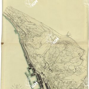 PIANTA DELLA CITTA' DI TRIESTE - TAVOLA 4