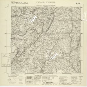 026 III-NE (CANALE D'ISONZO) Anno: 1932