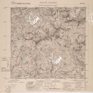 028 II-NE (MONTE FAROMA) Anno: 1930