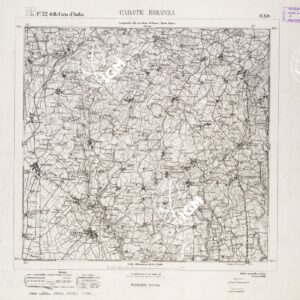 032 II-SO (CARATE BRIANZA) Anno: 1888