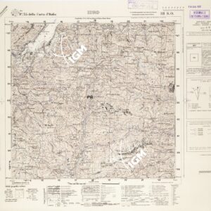 035 III-SO (IDRO) Anno: 1952