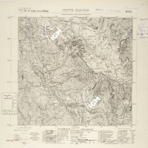 036 III-NE (MONTE PASUBIO) Anno: 1935