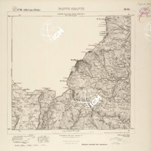 036 III-SE (MONTE OBANTE) Anno: 1908