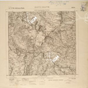 036 III-SE (MONTE OBANTE) Anno: 1912