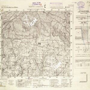 036 III-SO (MONTI LESSINI) Anno: 1935