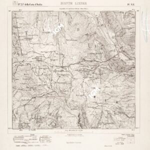 037 IV-NE (MONTE LISSER) Anno: 1886