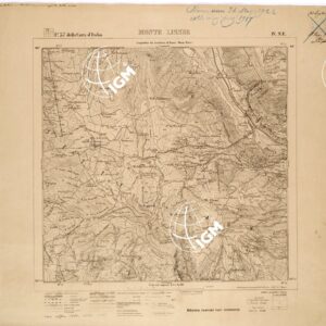 037 IV-NE (MONTE LISSER) Anno: 1910