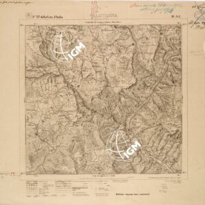 037 IV-SE (VALSTAGNA) Anno: 1910