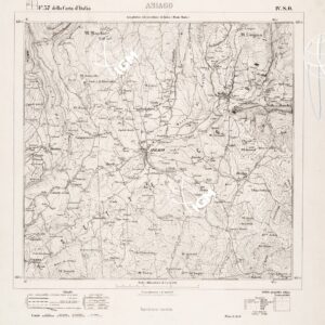 037 IV-SO (ASIAGO) Anno: 1886