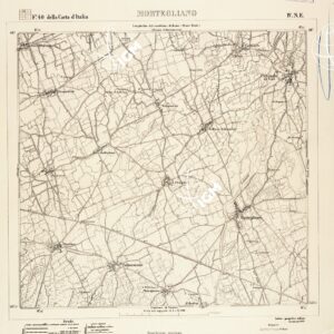 040 IV-NE (MORTEGLIANO) Anno: 1891