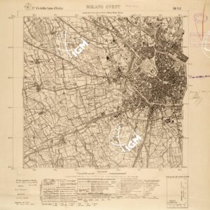 045 III-NE (MILANO OVEST) Anno: 1924