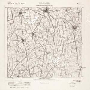 046 III-NE (CARAVAGGIO) Anno: 1889