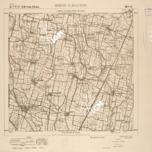 047 III-SO (BORGO S. GIACOMO) Anno: 1885