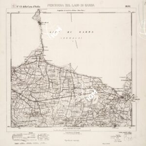 048 III-NE (PESCHIERA SUL LAGO DI GARDA) Anno: 1886