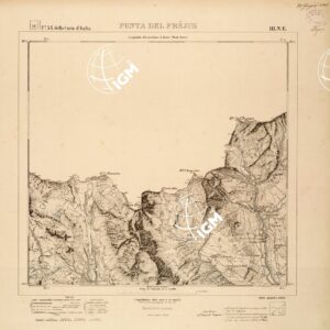 054 III-NE (PUNTA DEL FREJUS) Anno: 1898