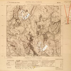 054 III-NE (PUNTA DEL FREJUS) Anno: 1925