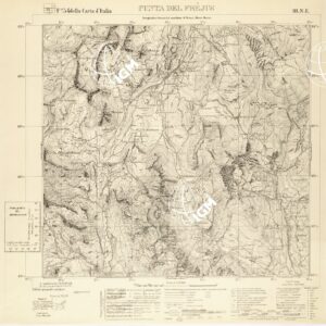 054 III-NE (PUNTA DEL FREJUS) Anno: 1934