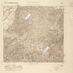 056 II-NE (CASALBORGONE) Anno: 1881