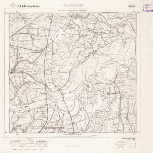 059 III-NE (CAVA MANARA) Anno: 1889