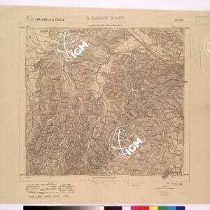 069 IV-SO (S. DAMIANO D'ASTI) Anno: 1880