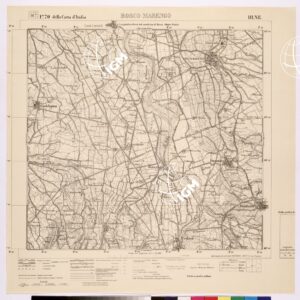 070 III-NE (BOSCO MARENGO) Anno: 1922