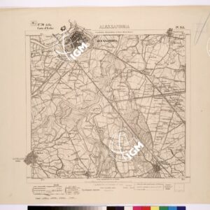 070 IV-SE (ALESSANDRIA) Anno: 1878