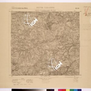 072 II-SO (MONTE CARAMETO) Anno: 1907