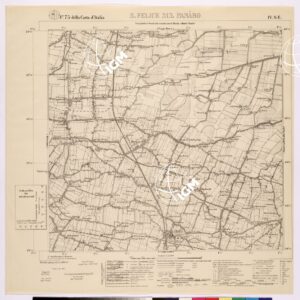 075 IV-SE (S. FELICE SUL PANARO) Anno: 1912