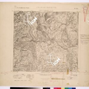 079 IV-NE (COLLE DI CERVETTO) Anno: 1907