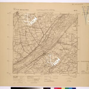 080 III-NE (CASTELLETTO STURA) Anno: 1922