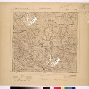 083 II-NE (BORZONASCA) Anno: 1904