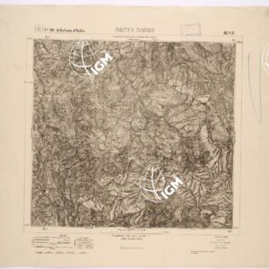 096 III-NE (MONTE SAGRO) Anno: 1878